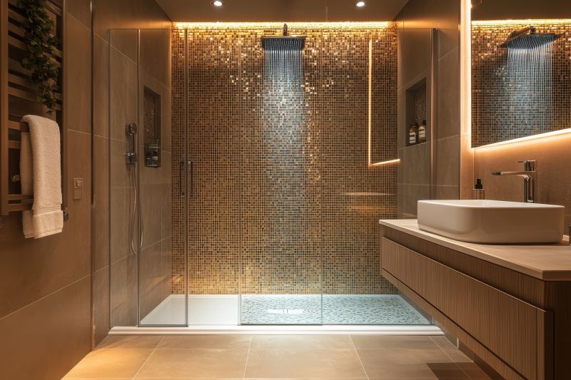 Integrated Lighting in Shower Area